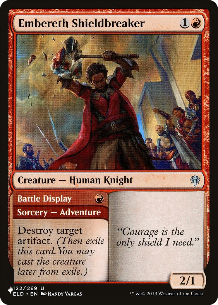 Embereth Shieldbreaker (The List Reprints) (122/269)