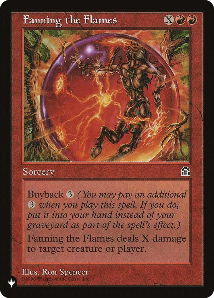 Fanning the Flames (The List Reprints)