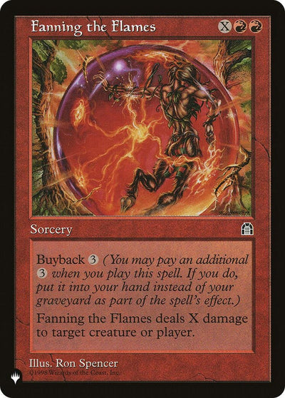 Fanning the Flames (The List Reprints)
