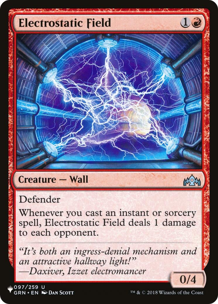 Electrostatic Field (The List Reprints) (097/259)
