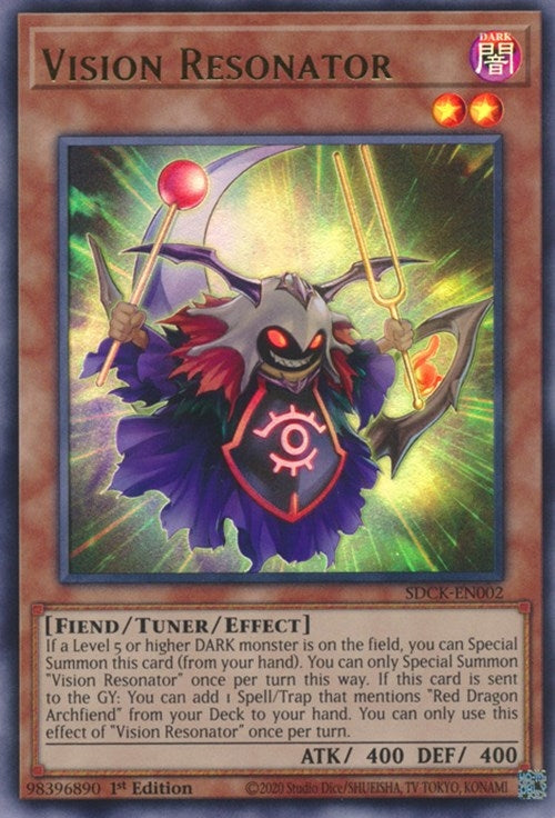 Image for Vision Resonator (Structure Deck: The Crimson King) (SDCK-EN002) - YuGiOh