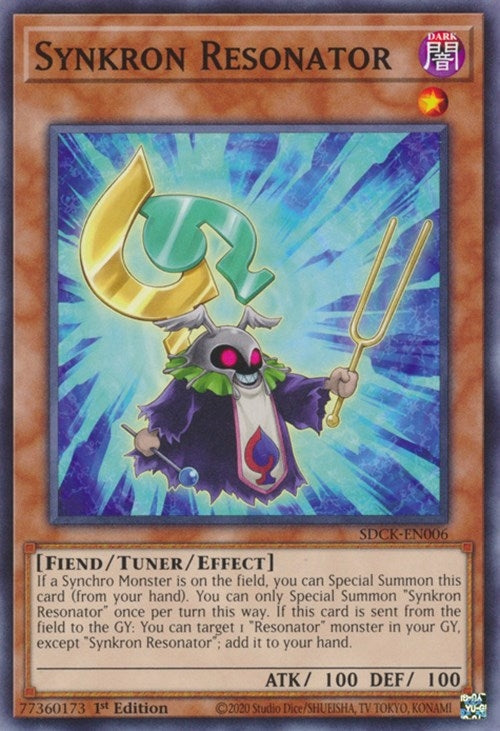 Image for Synkron Resonator (Structure Deck: The Crimson King) (SDCK-EN006) - YuGiOh