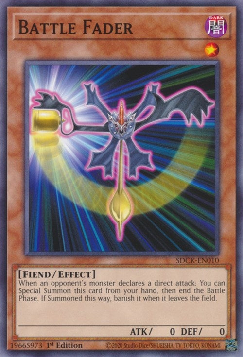 Image for Battle Fader (Structure Deck: The Crimson King) (SDCK-EN010) - YuGiOh