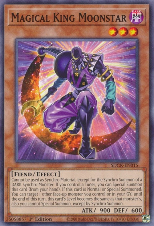 Image for Magical King Moonstar (Structure Deck: The Crimson King) (SDCK-EN015) - YuGiOh