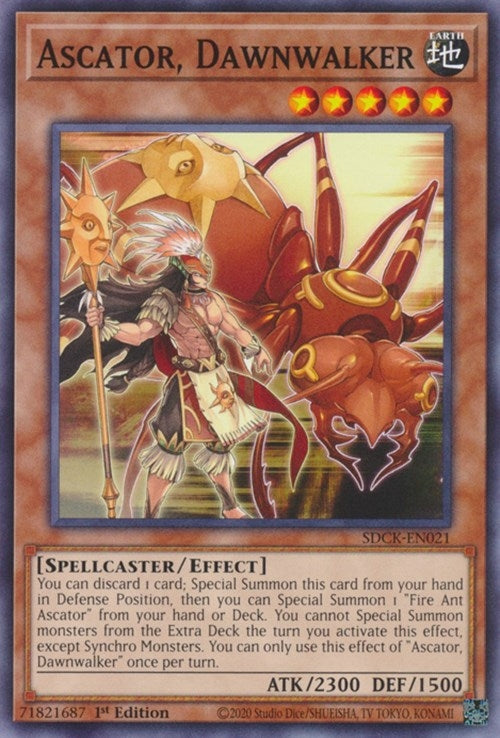 Image for Ascator, Dawnwalker (Structure Deck: The Crimson King) (SDCK-EN021) - YuGiOh