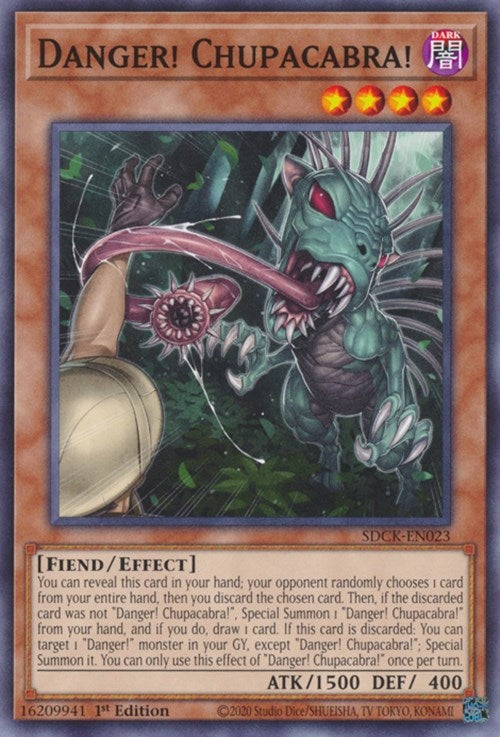 Image for Danger! Chupacabra! (Structure Deck: The Crimson King) (SDCK-EN023) - YuGiOh