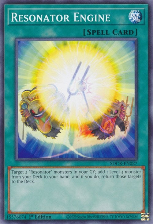 Image for Resonator Engine (Structure Deck: The Crimson King) (SDCK-EN027) - YuGiOh