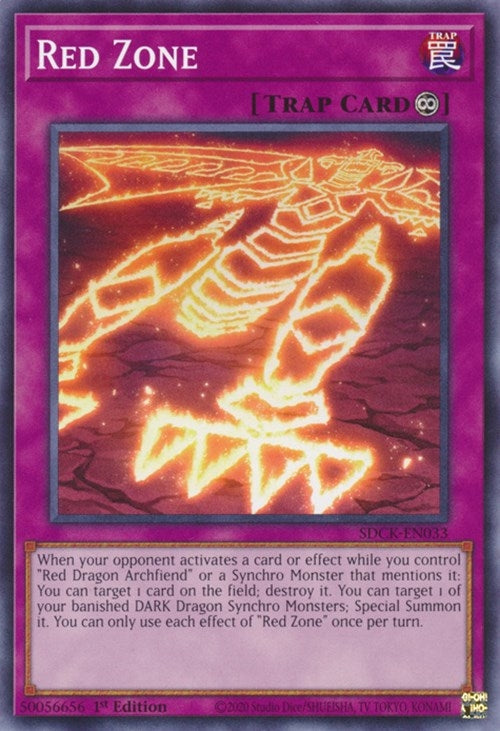 Image for Red Zone (Structure Deck: The Crimson King) (SDCK-EN033) - YuGiOh