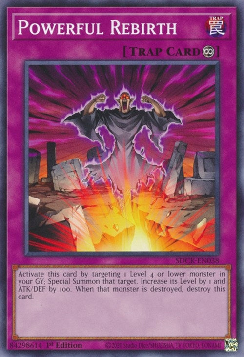 Image for Powerful Rebirth (Structure Deck: The Crimson King) (SDCK-EN038) - YuGiOh