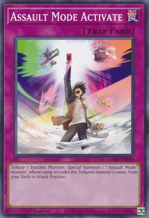 Image for Assault Mode Activate (Structure Deck: The Crimson King) (SDCK-EN039) - YuGiOh