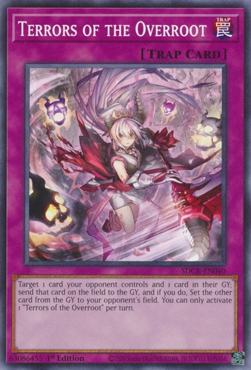 Image for Terrors of the Overroot (Structure Deck: The Crimson King) (SDCK-EN040) - YuGiOh