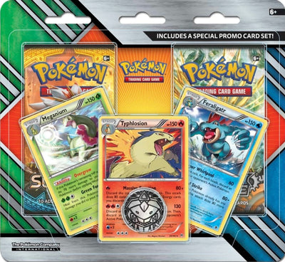 2-Pack Blister Pack [Meganium, Typhlosion &amp; Feraligatr] (MCAP)