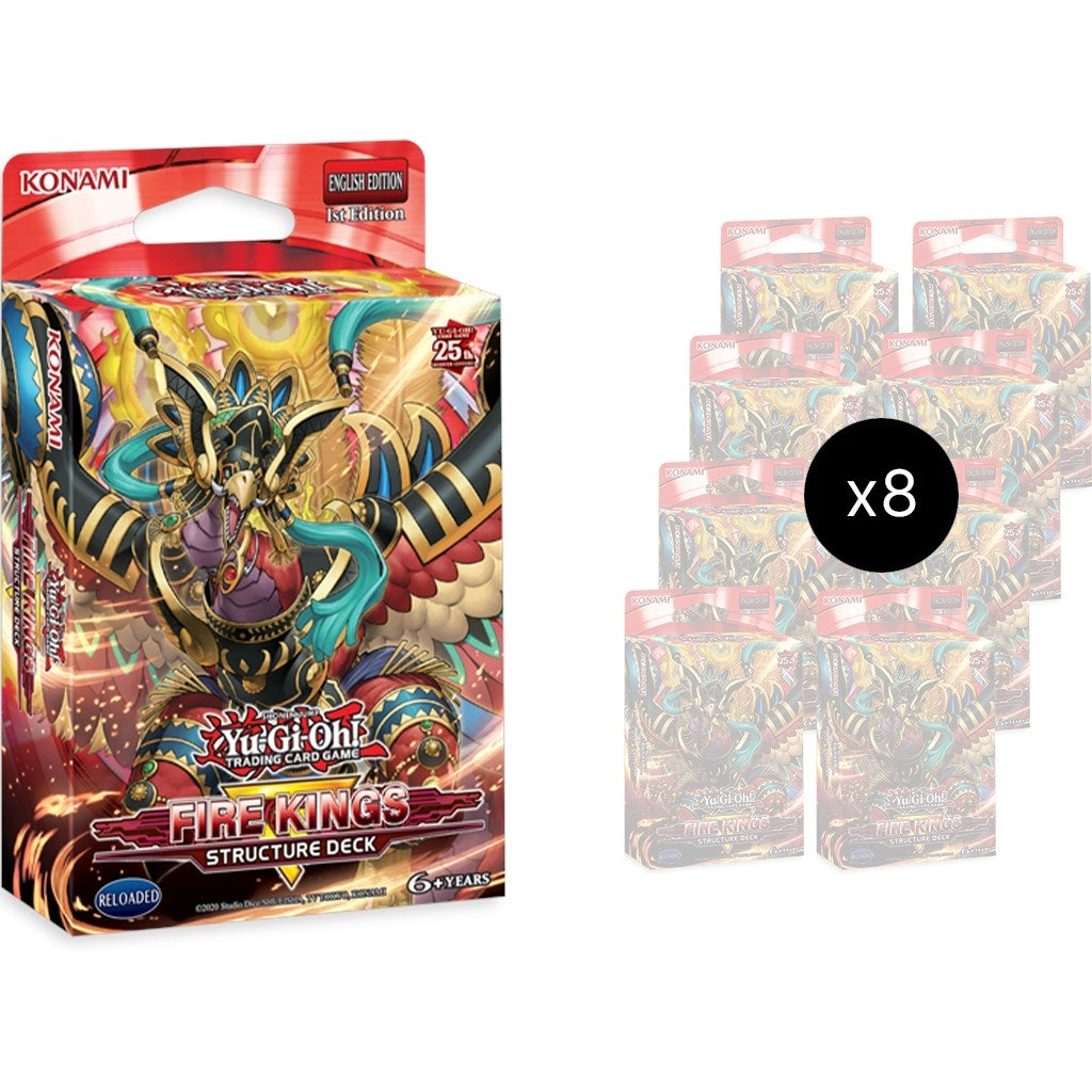 Image for Fire Kings Structure Deck Display [1st Edition] [Structure Deck: Fire Kings]