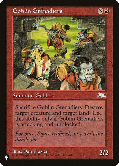 Goblin Grenadiers (The List Reprints)