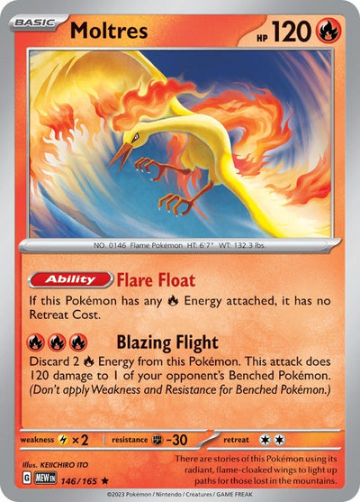 Image for Moltres (SV: Scarlet & Violet 151) (146/165) - Pokemon