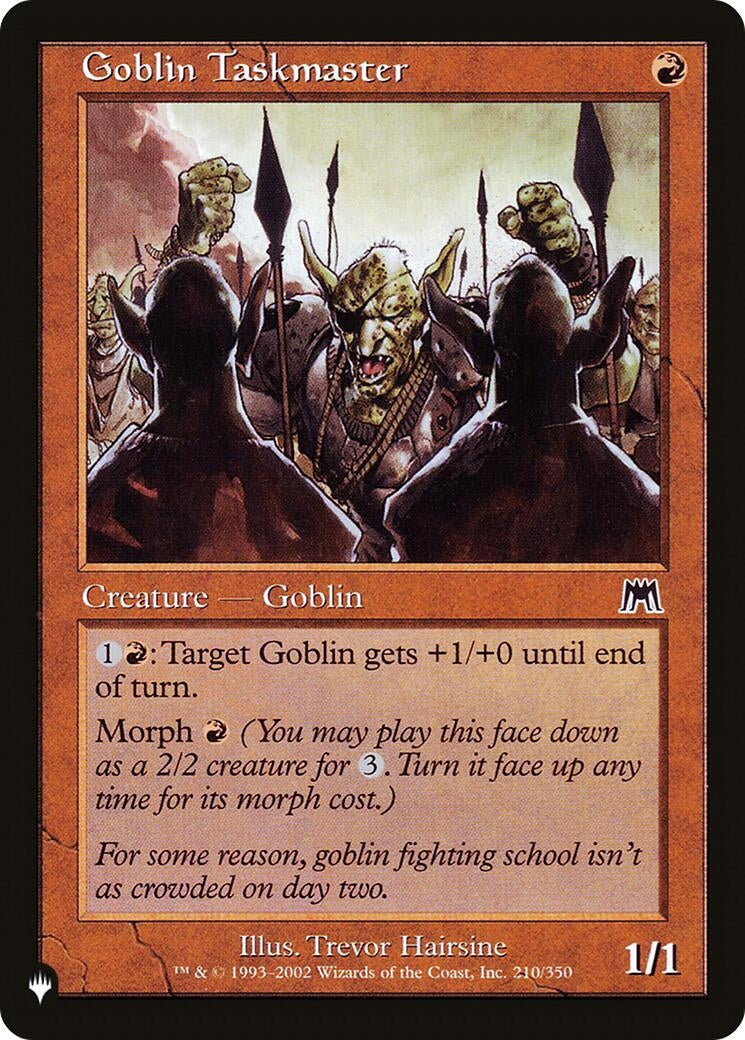 Goblin Taskmaster (The List Reprints) (210/350)
