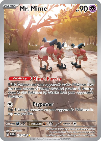 Image for Mr. Mime (SV: Scarlet & Violet 151) (179/165) - Pokemon