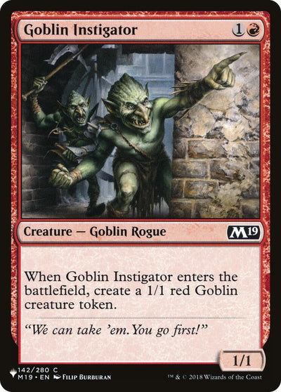Goblin Instigator (The List Reprints) (142/280)