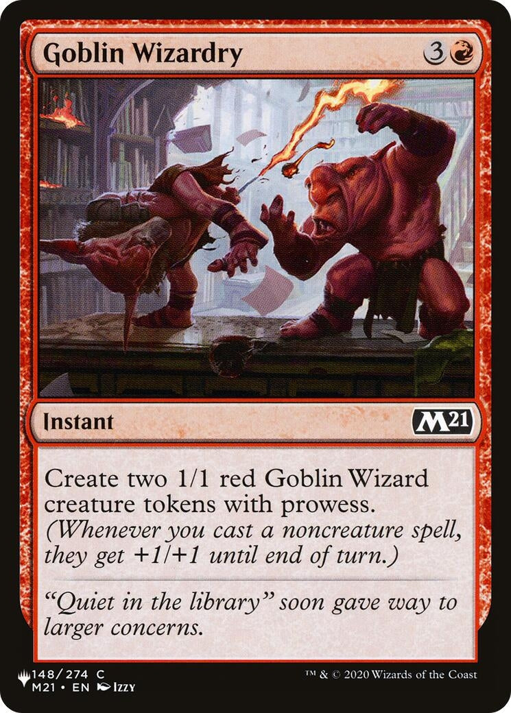 Goblin Wizardry (The List Reprints) (148/274)