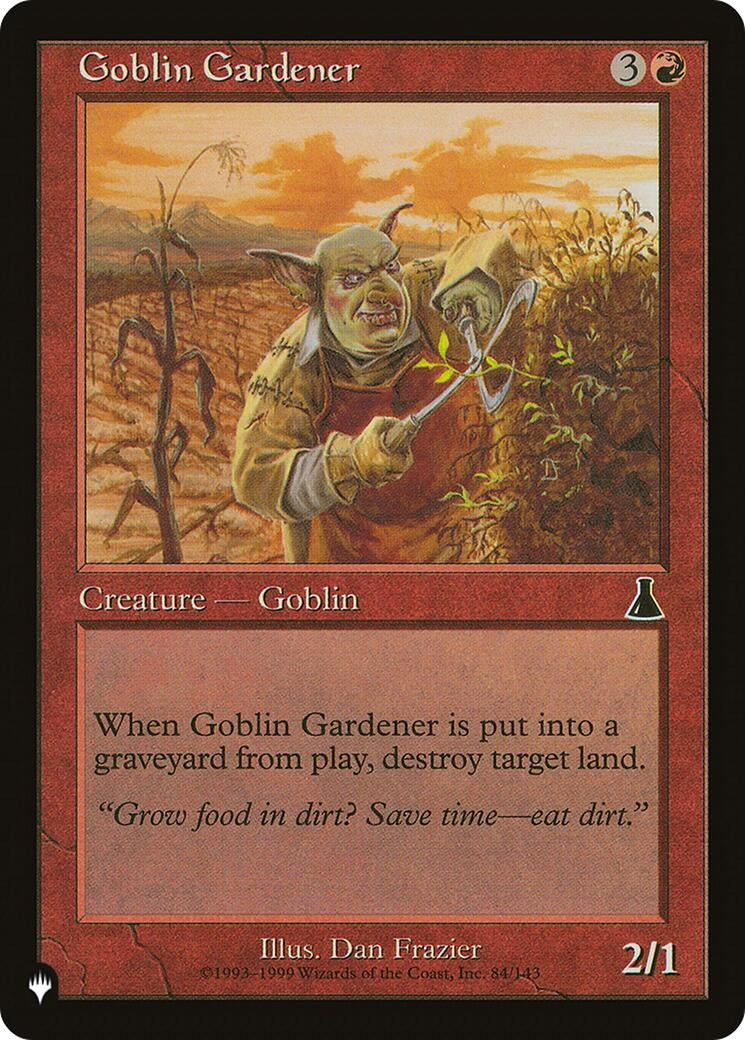Goblin Gardener (The List Reprints) (84/143)