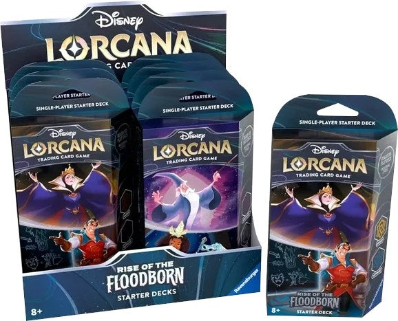 Image for Disney Lorcana: Rise of the Floodborn Starter Deck Display [Rise of the Floodborn] - Disney Lorcana