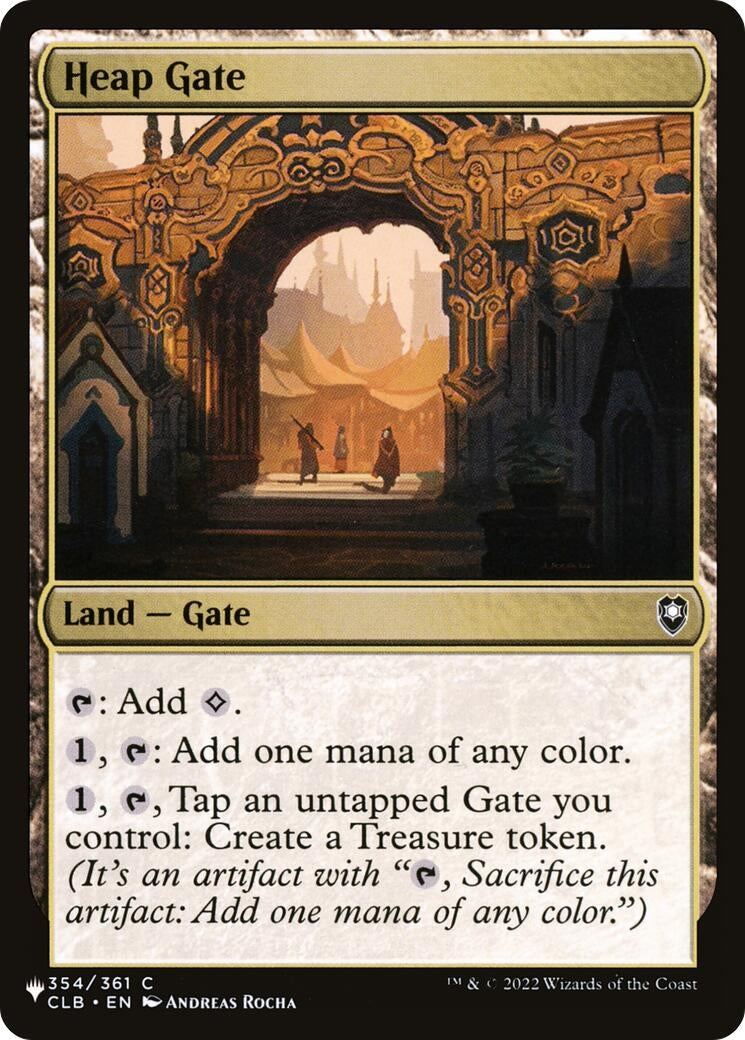 Heap Gate (The List Reprints) (354/361)