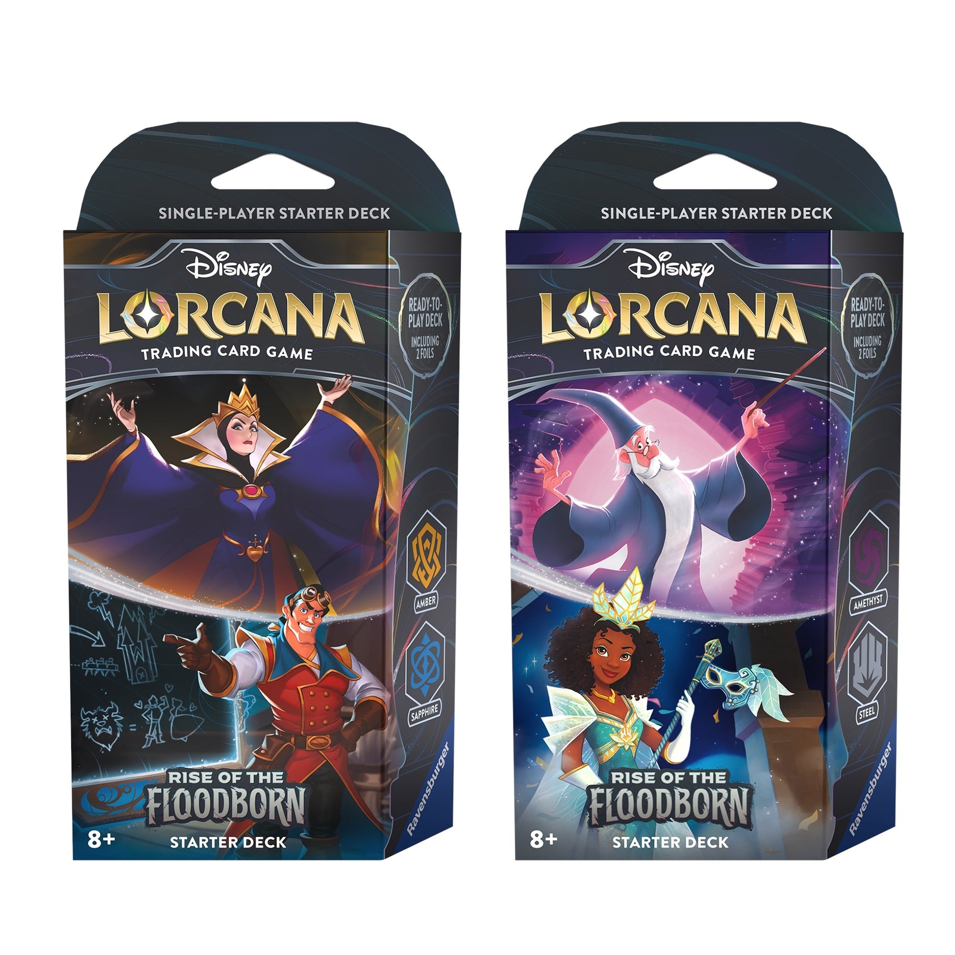 Image for Disney Lorcana: Rise of the Floodborn Starter Deck [Set of 2] [Rise of the Floodborn] - Disney Lorcana