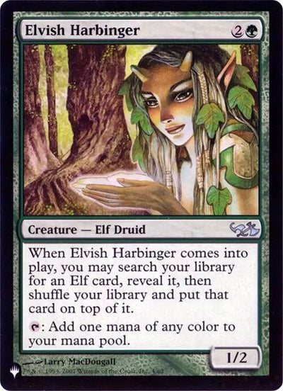 Elvish Harbinger (EVG) (The List Reprints) (Apr-62)