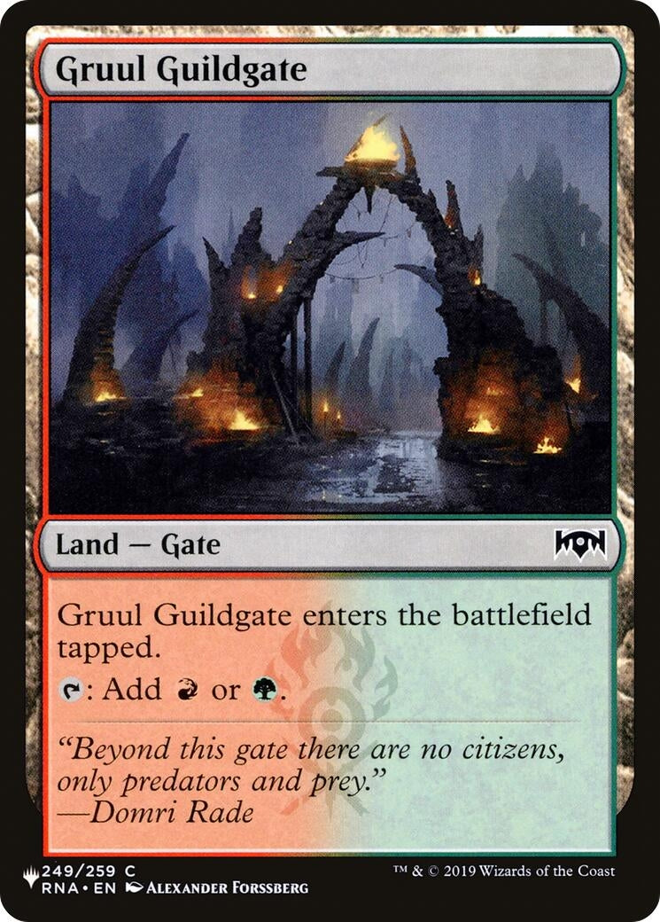 Gruul Guildgate (The List Reprints) (249/259)