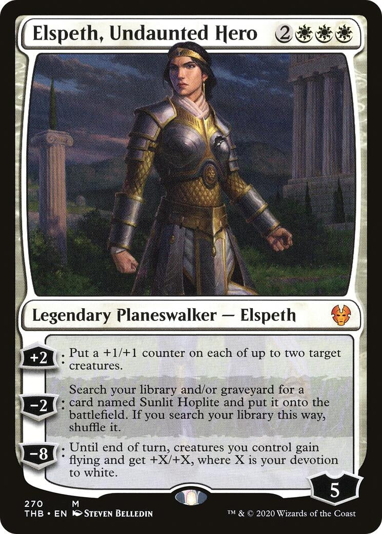 Elspeth, Undaunted Hero (Theros Beyond Death) (270)