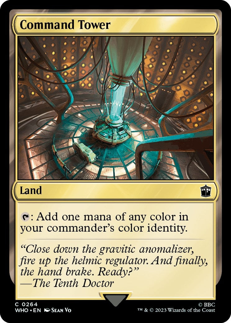 Image for Command Tower (0264) (Universes Beyond: Doctor Who) (264) - Magic: The Gathering