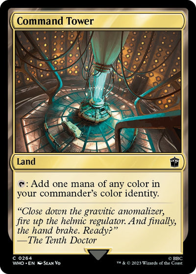 Image for Command Tower (0264) (Universes Beyond: Doctor Who) (264) - Magic: The Gathering