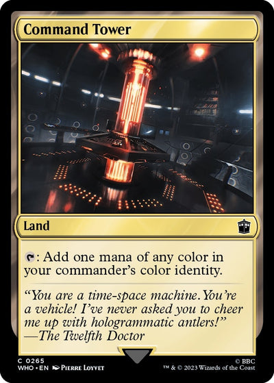 Image for Command Tower (0265) (Universes Beyond: Doctor Who) (265) - Magic: The Gathering