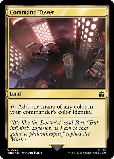 Image for Command Tower (0266) (Universes Beyond: Doctor Who) (266) - Magic: The Gathering