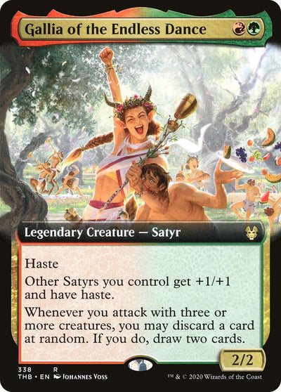 Gallia of the Endless Dance (Extended Art) (Theros Beyond Death) (338)