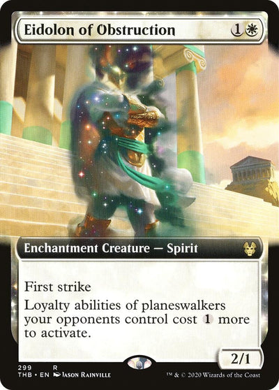 Eidolon of Obstruction (Extended Art) (Theros Beyond Death) (299)