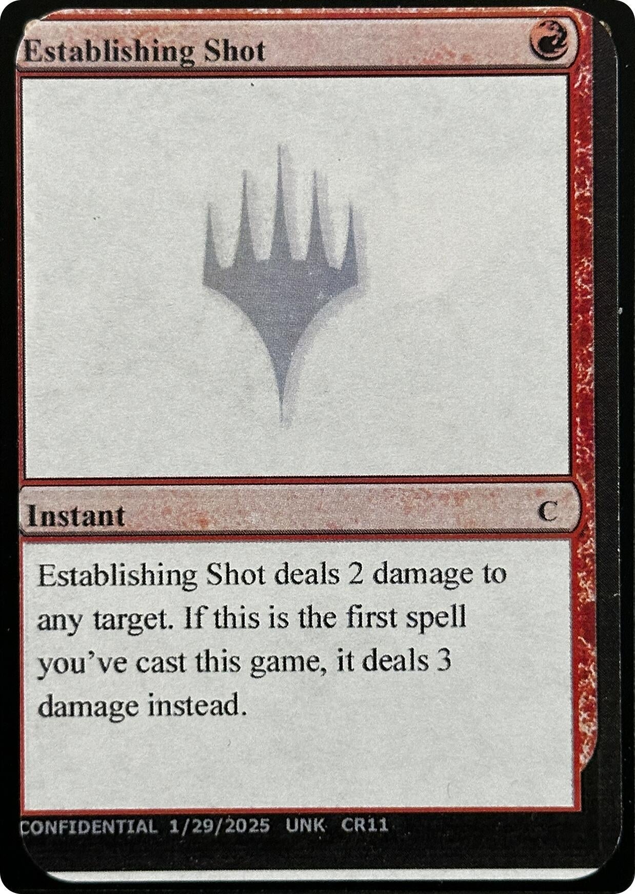 Establishing Shot (Un-Known Event Playtest Cards)