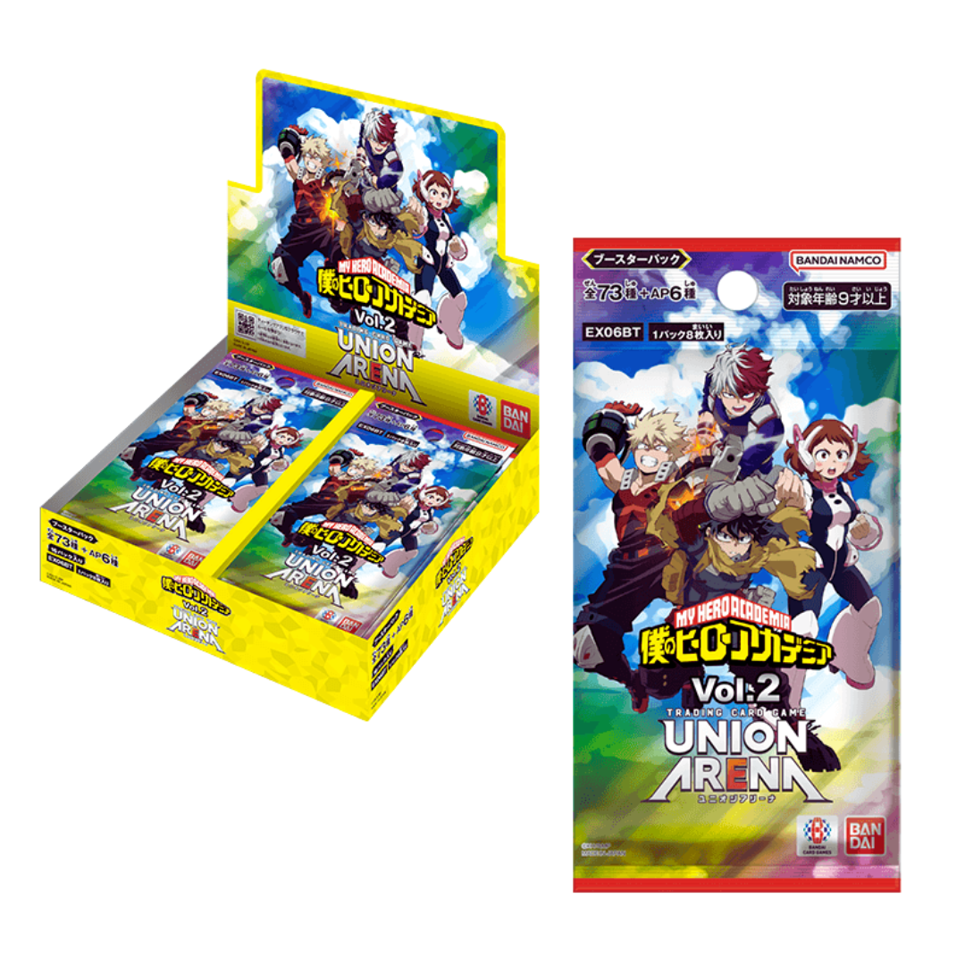 Union Arena My Hero Academia Vol.2  EX06BT Box | Japanisch
