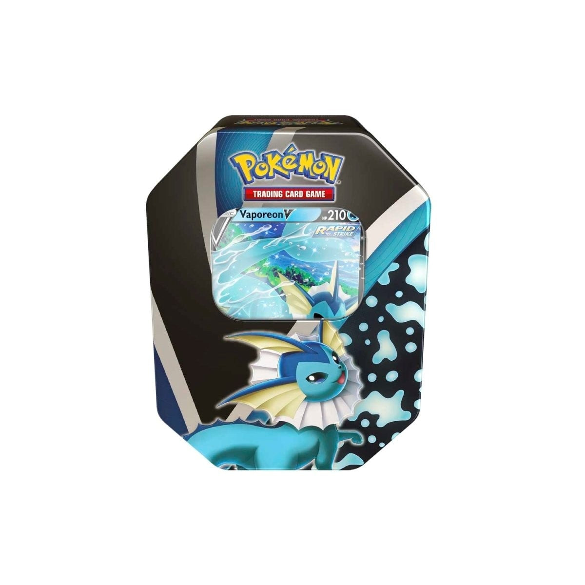 Eevee Evolutions Tin [Vaporeon V] (Live Code Card) (MCAP)