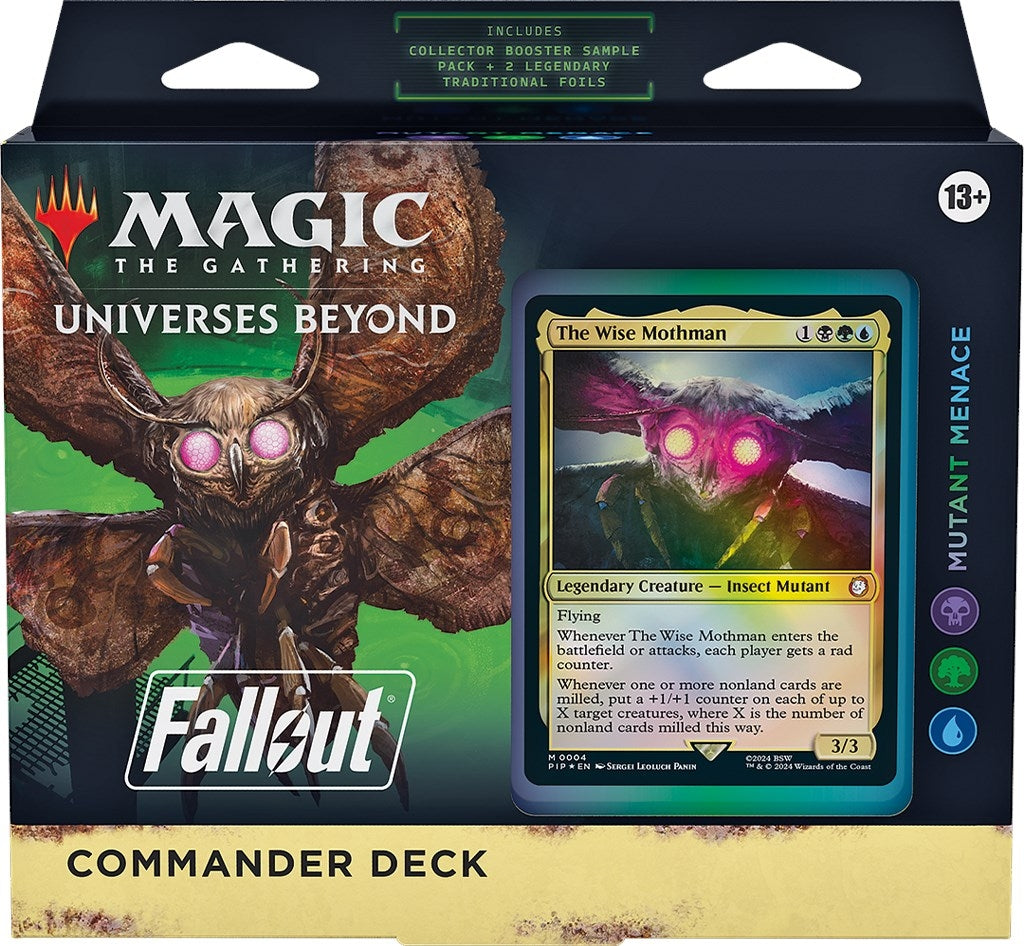Image for Universes Beyond: Fallout - Mutant Menace Commander Deck (PIP)