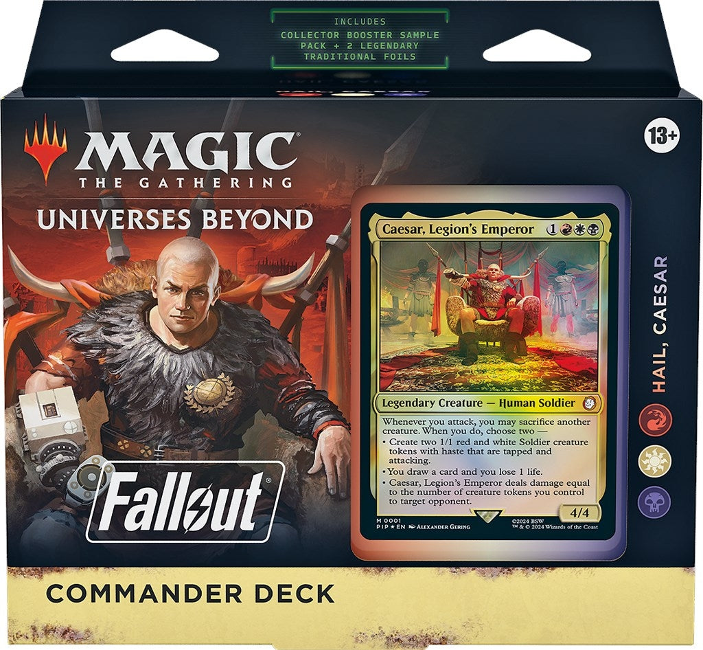 Image for Universes Beyond: Fallout - Hail, Caesar Commander Deck (PIP)