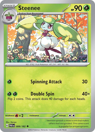 Image for Steenee (SV04: Paradox Rift) (009/182) - Pokemon
