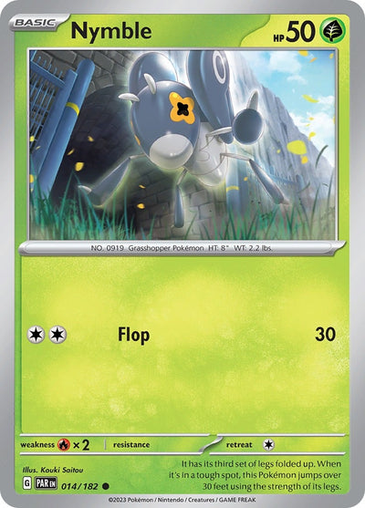 Image for Nymble (SV04: Paradox Rift) (014/182) - Pokemon