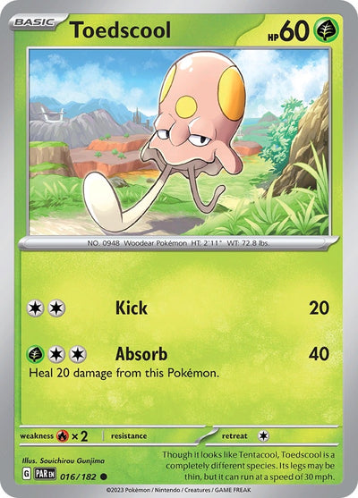 Image for Toedscool (SV04: Paradox Rift) (016/182) - Pokemon