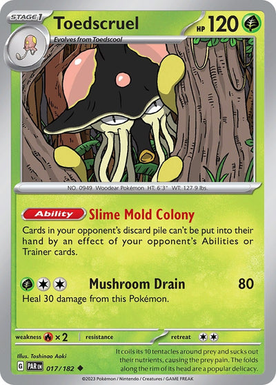 Image for Toedscruel (SV04: Paradox Rift) (017/182) - Pokemon