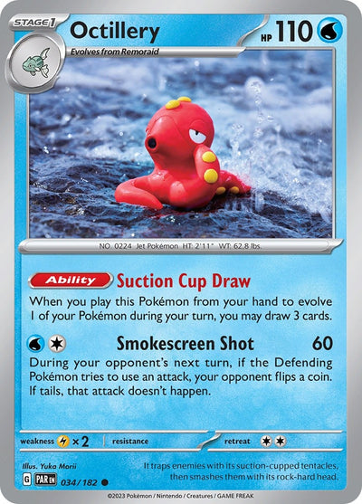 Image for Octillery (SV04: Paradox Rift) (034/182) - Pokemon