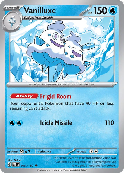 Image for Vanilluxe (SV04: Paradox Rift) (045/182) - Pokemon