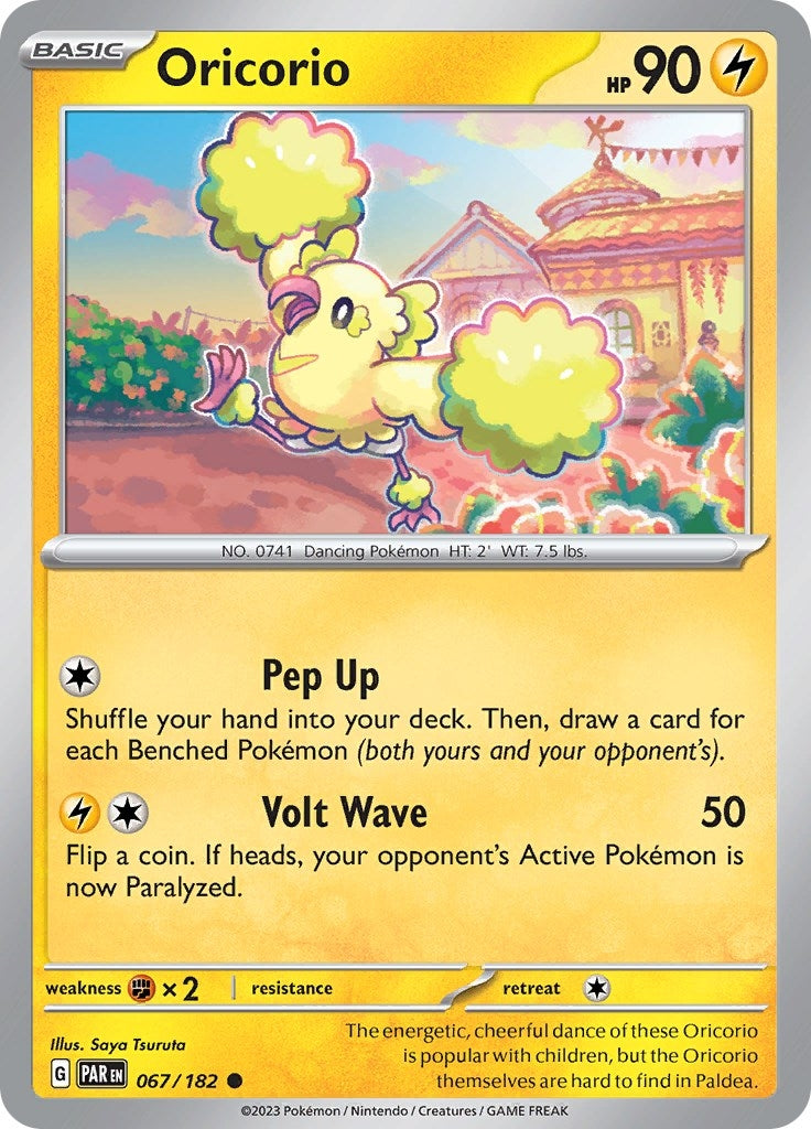 Image for Oricorio (SV04: Paradox Rift) (067/182) - Pokemon