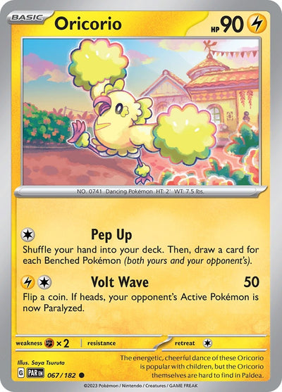 Image for Oricorio (SV04: Paradox Rift) (067/182) - Pokemon