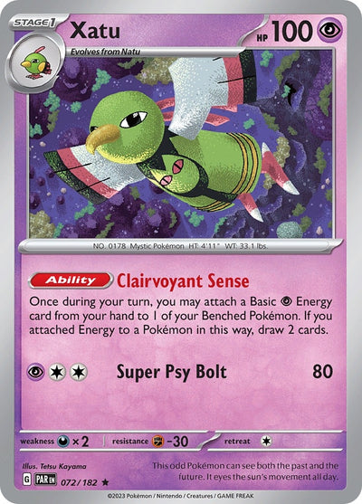 Image for Xatu (SV04: Paradox Rift) (072/182) - Pokemon